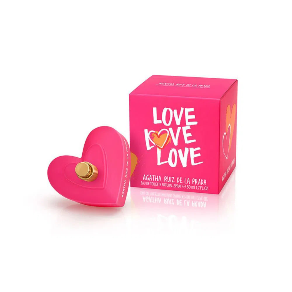 Perfume Agatha Ruiz De La Prada Love Love Love EDT (W) / 80 ml - 8410225524588- Prive Perfumes Honduras