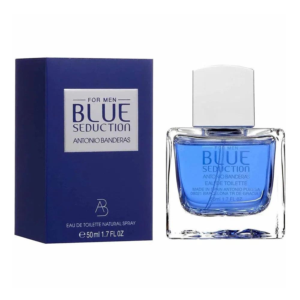 Perfume Antonio Banderas Blue Seduction EDT (M) / 50 ml - 8411061636275- Prive Perfumes Honduras