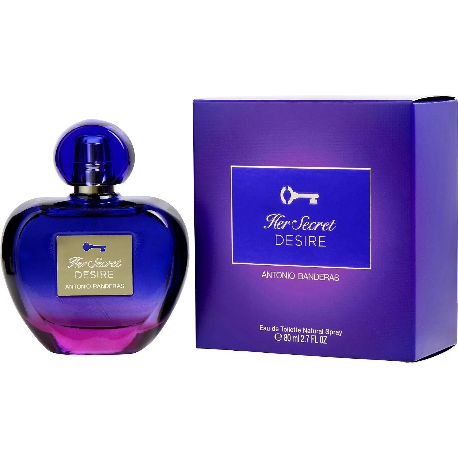 Perfume Antonio Banderas Her Secret Desire EDT (W) / 80 ml - 8411061944653- Prive Perfumes Honduras