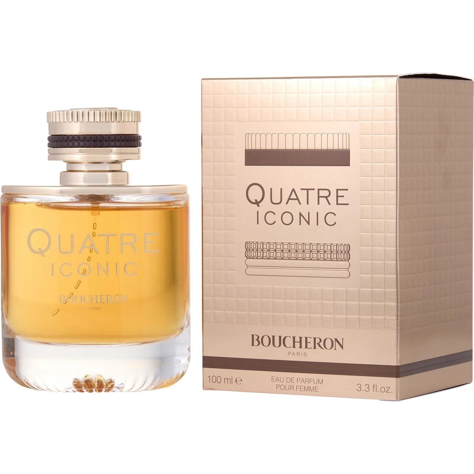 Perfume Boucheron Quatre Iconic EDP (W) / 100 ml - 3386460129398- Prive Perfumes Honduras