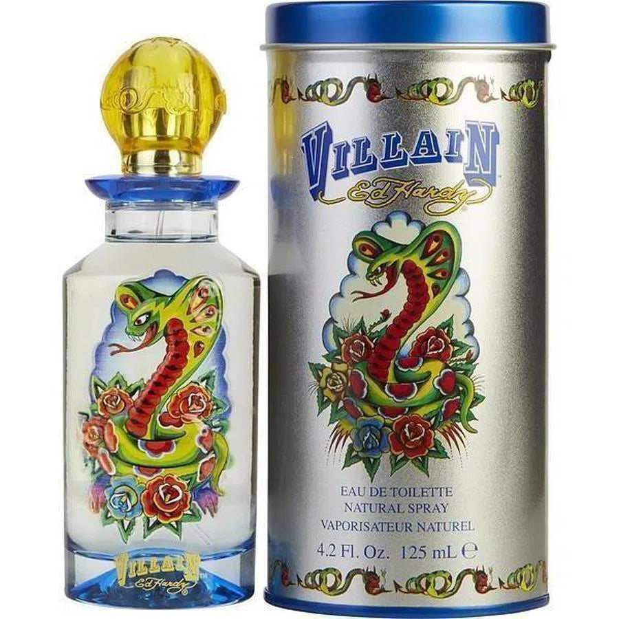 Perfume Ed Hardy Villain EDT (M) / 125 ml - 094922194114- Prive Perfumes Honduras