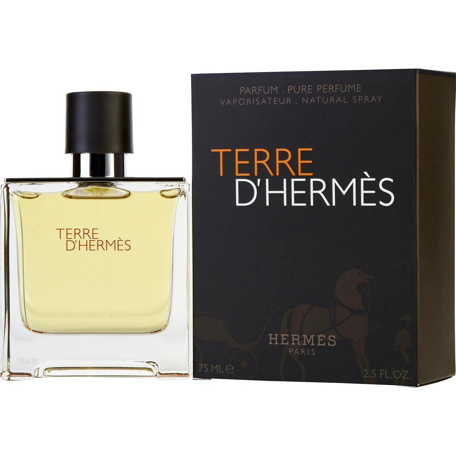 Perfume Hermes Terre D'Hermes Pure Parfum (M) / 75 ml - 3346130013495- Prive Perfumes Honduras