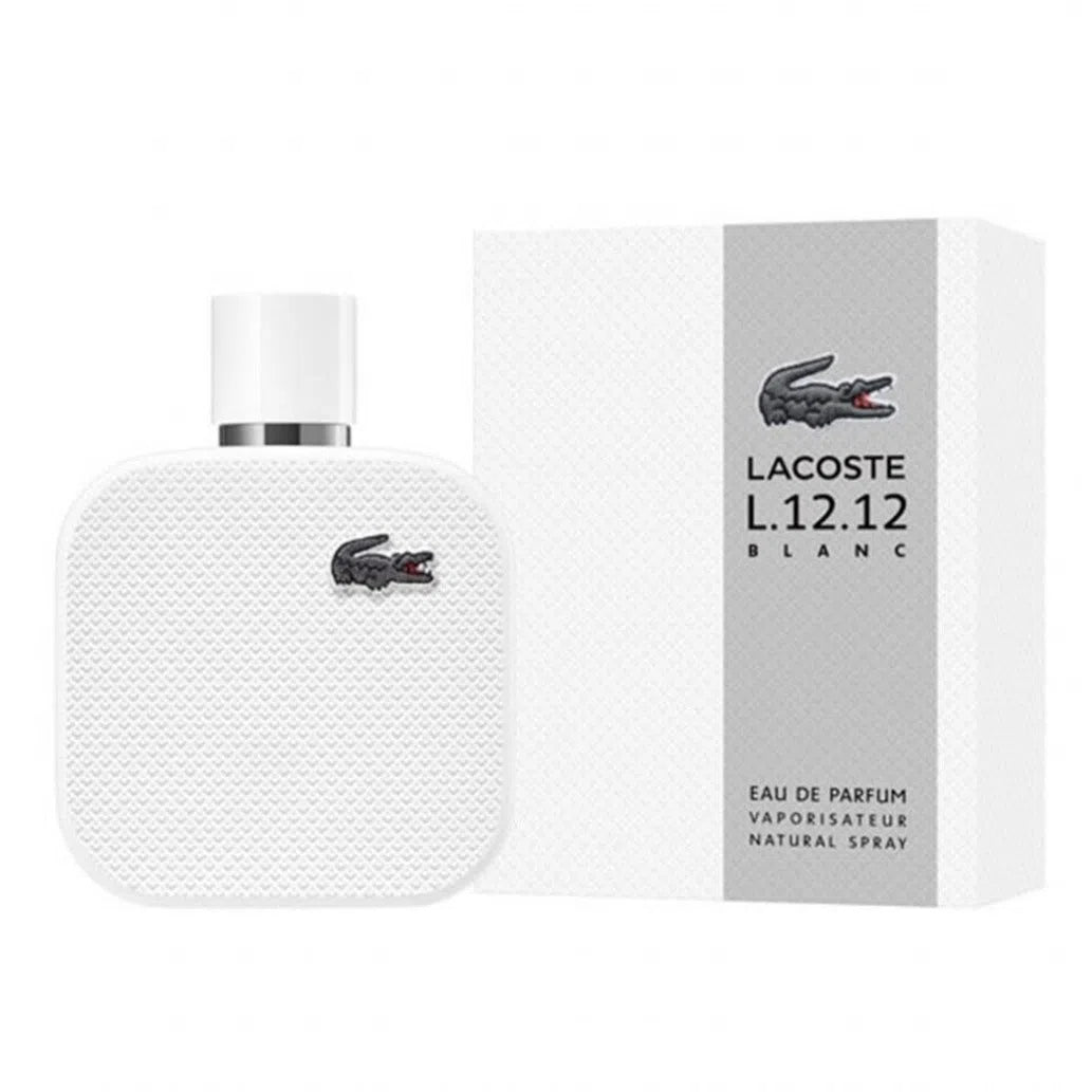 Perfume Lacoste L.12.12 Blanc - Pure EDP (M) / 50 ml - 3614228836005- Prive Perfumes Honduras