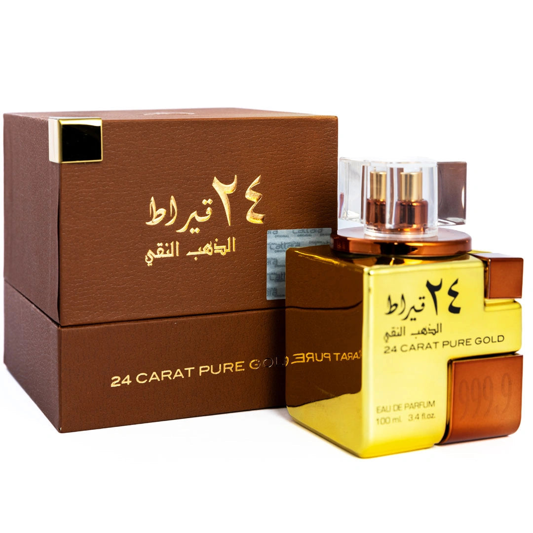 Perfume Lattafa 24 Carat Pure Gold EDP (U) / 100 ml - 6291106063998- Prive Perfumes Honduras
