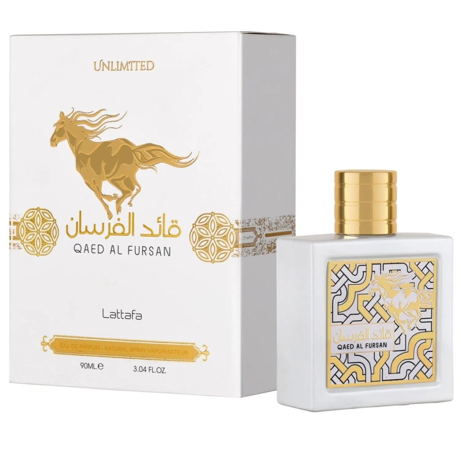 Perfume Lattafa Qaed Al Fursan Unlimited EDP (U) / 100 ml - 6291108739020- Prive Perfumes Honduras