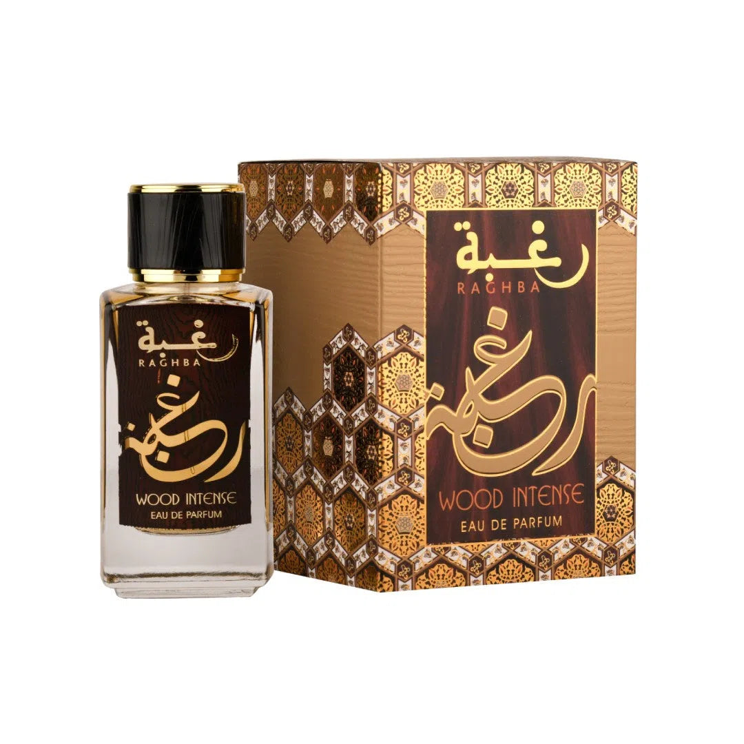 Perfume Lattafa Raghba Wood Intense EDP (M) / 100 ml - 6291106064070- Prive Perfumes Honduras