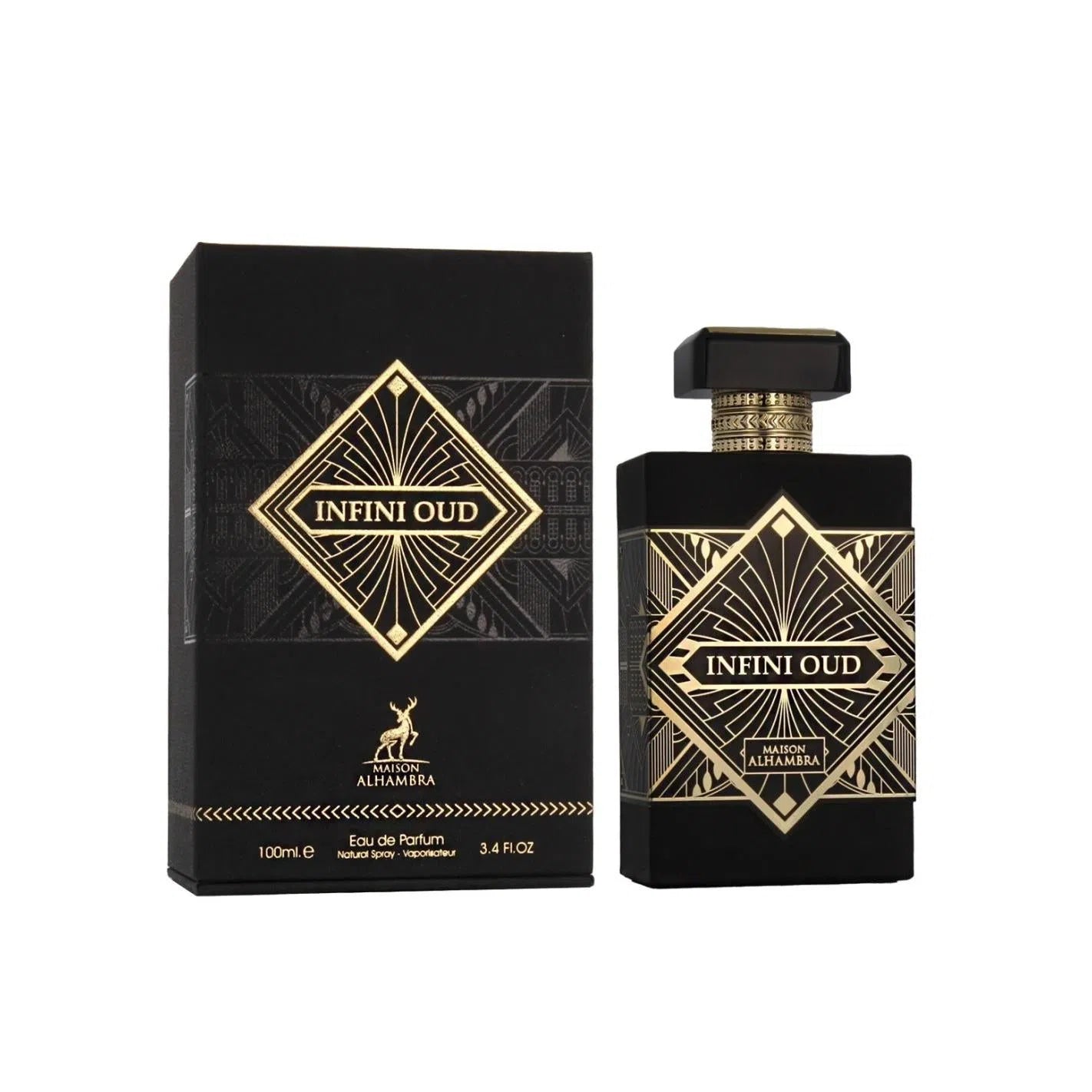 Perfume Maison Alhambra Infini Oud EDP (U) / 100 ml - 6291108735428- Prive Perfumes Honduras
