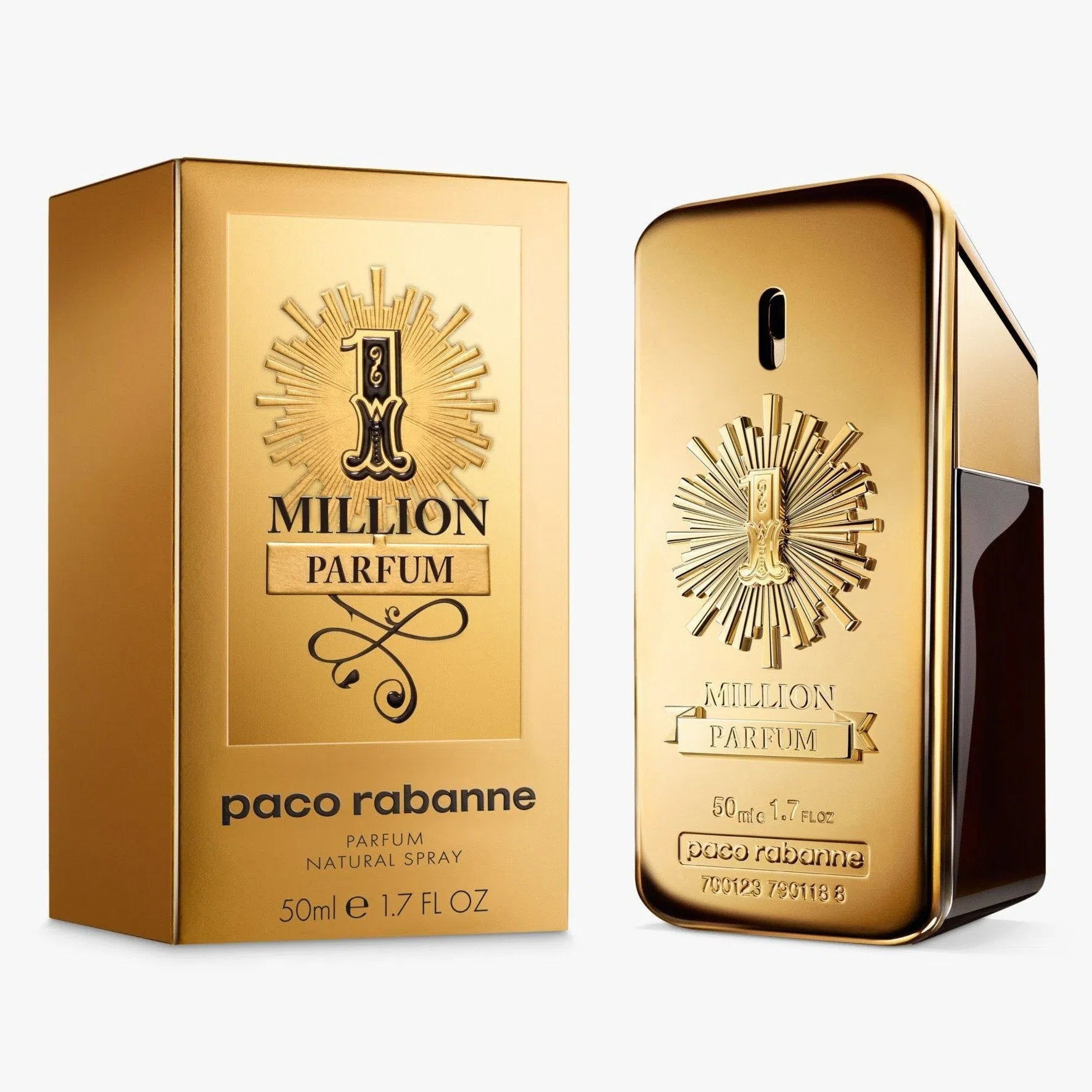 Perfume Paco Rabanne 1 Million Parfum (M) / 50 ml - 3349668579822- Prive Perfumes Honduras
