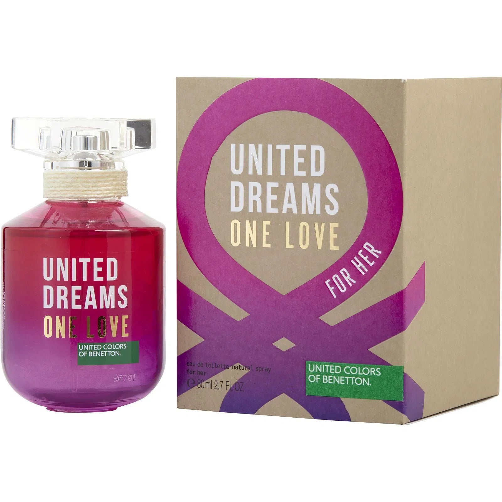 Perfume United Colors of Benetton One Love EDT (W) / 80 ml - 8433982013676- Prive Perfumes Honduras