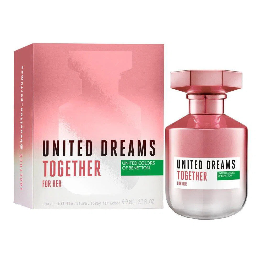 Perfume United Colors of Benetton Together For Her EDT (W) / 80 ml - 8433982016493- Prive Perfumes Honduras