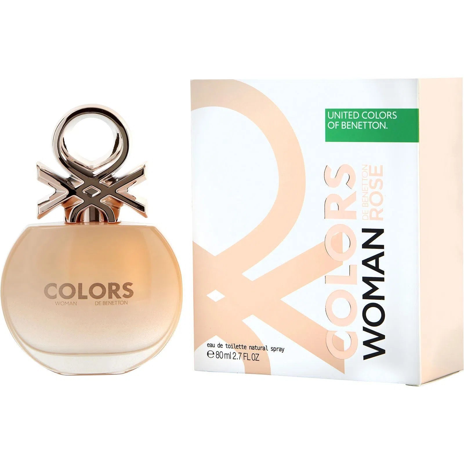 Perfume United Colors of Benetton Woman Rose EDT (W) / 80 ml - 8433982013232- Prive Perfumes Honduras