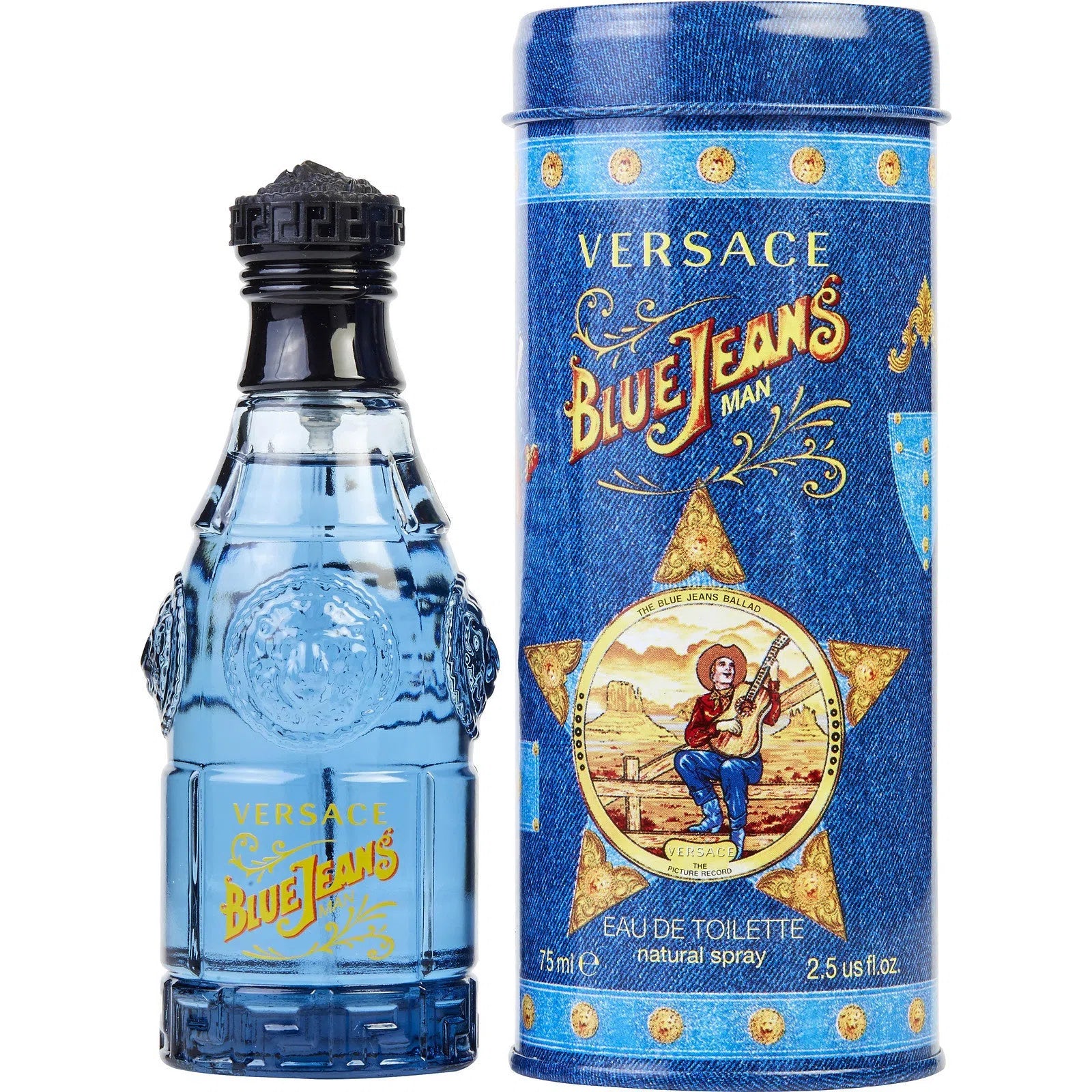 Perfume Versace Blue Jeans EDT (M) / 75 ml - 8018365260757- Prive Perfumes Honduras