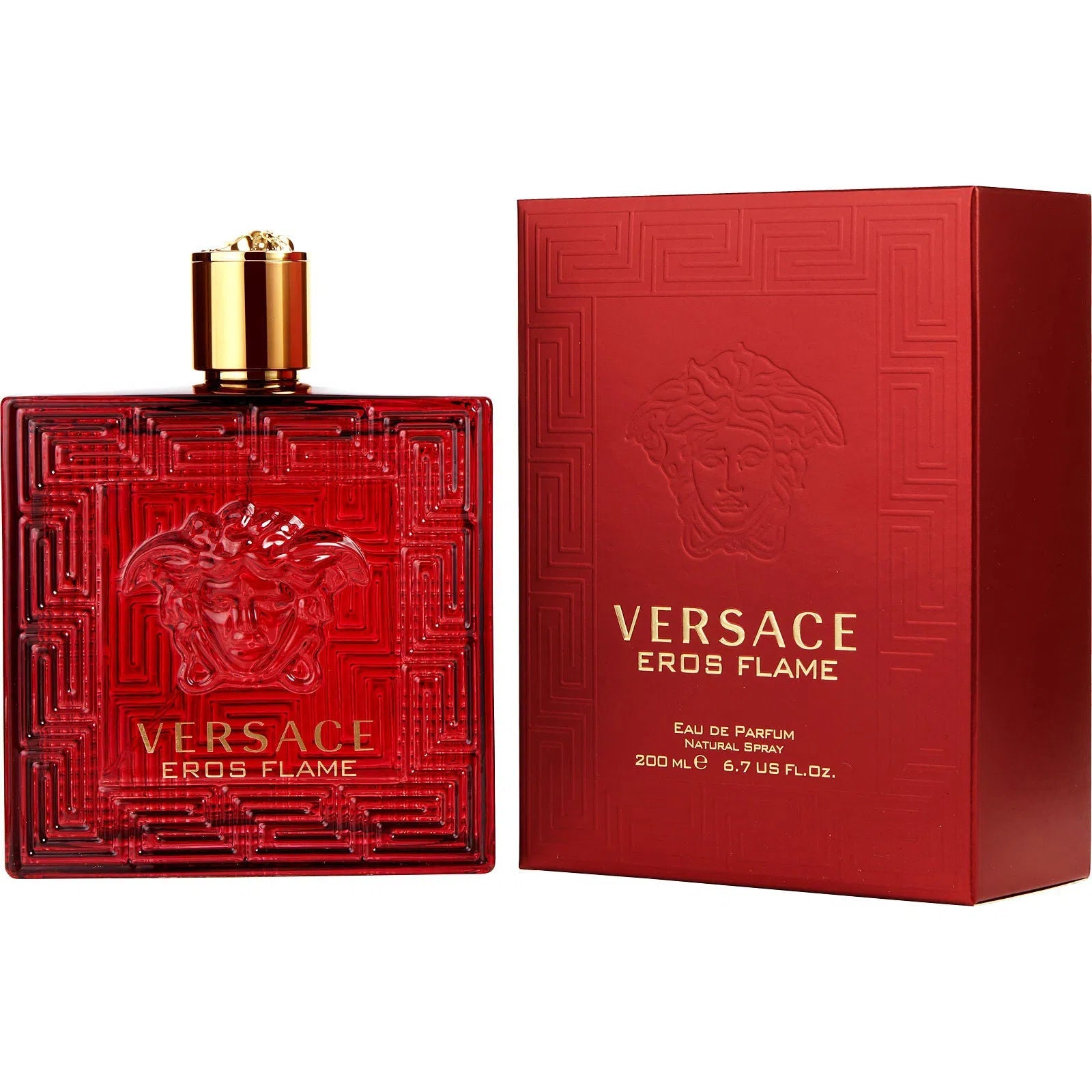 Perfume Versace Eros Flame EDP (M) / 200 ml - 8011003846627- Prive Perfumes Honduras