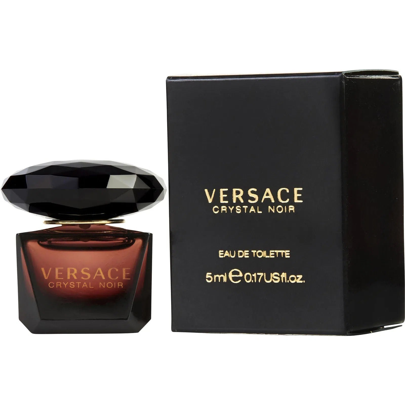 Perfumes Mini Versace Crystal Noir Mini EDT (W) / 5 ml - 8018365071032- Prive Perfumes Honduras