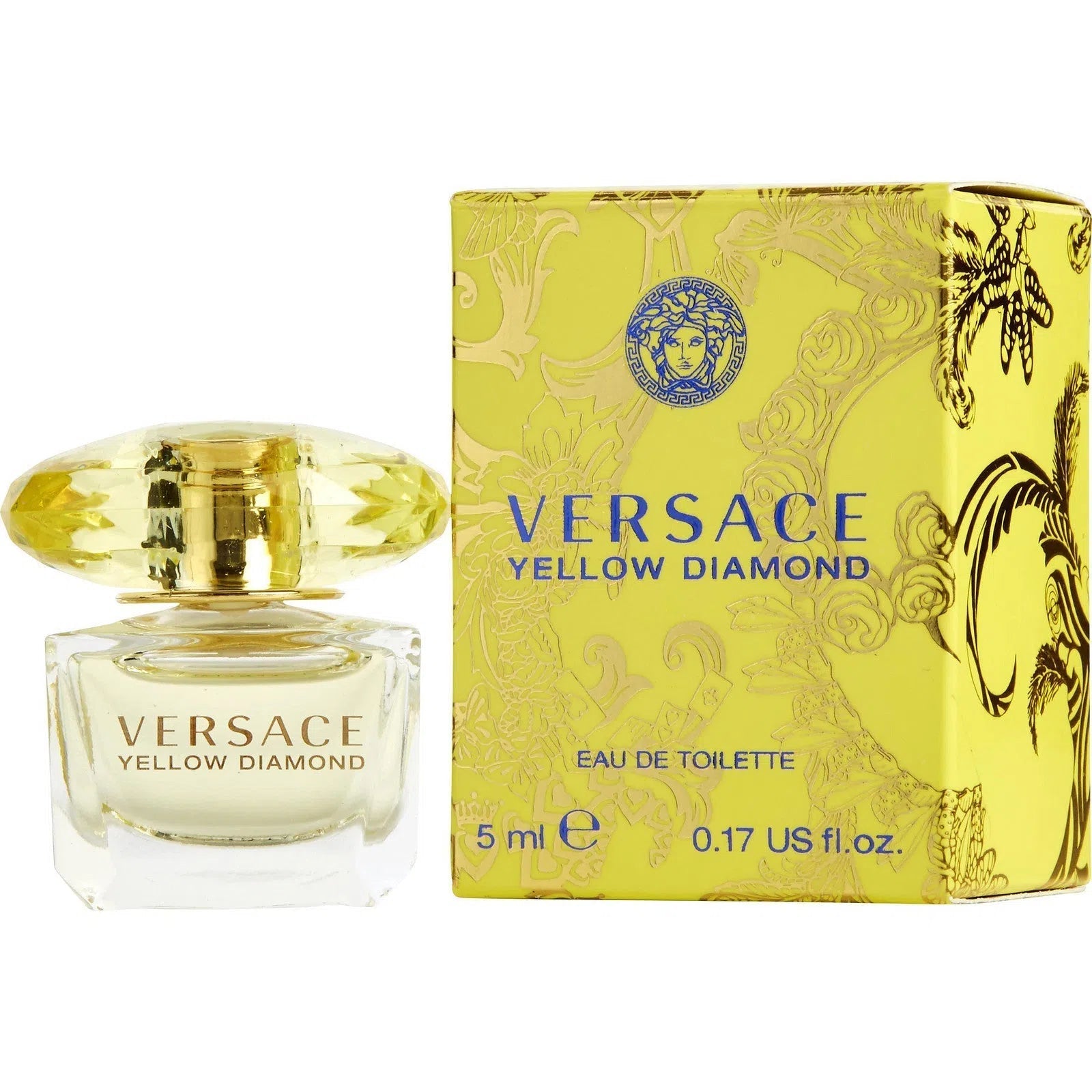 Perfumes Mini Versace Yellow Diamond Mini EDT (W) / 5 ml - 8011003806423- Prive Perfumes Honduras