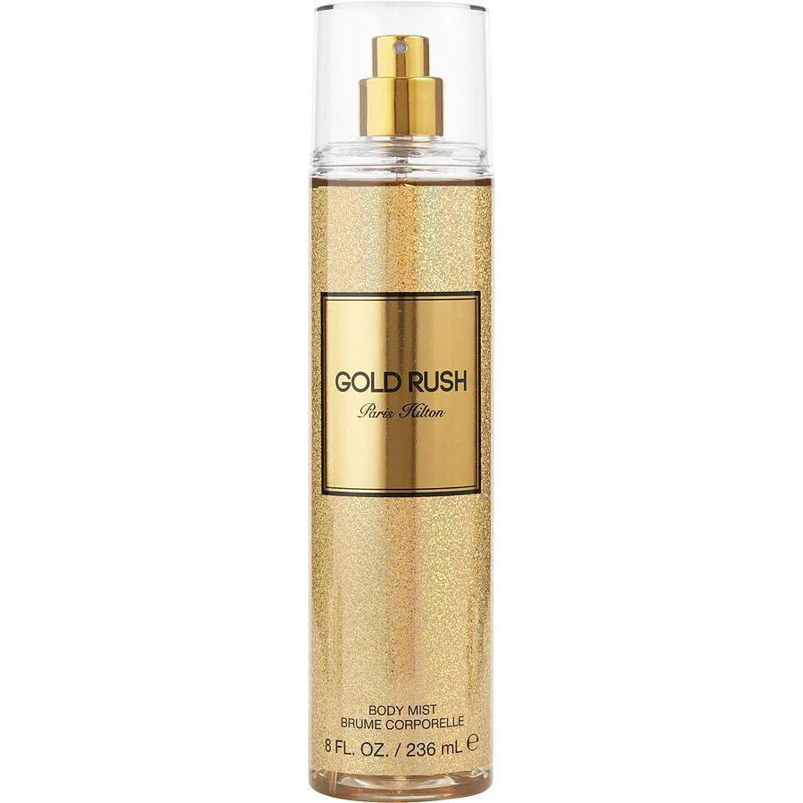 Body Mist Paris Hilton Gold Rush Body Mist (W) / 236 ml - 883991129376- Prive Perfumes Honduras