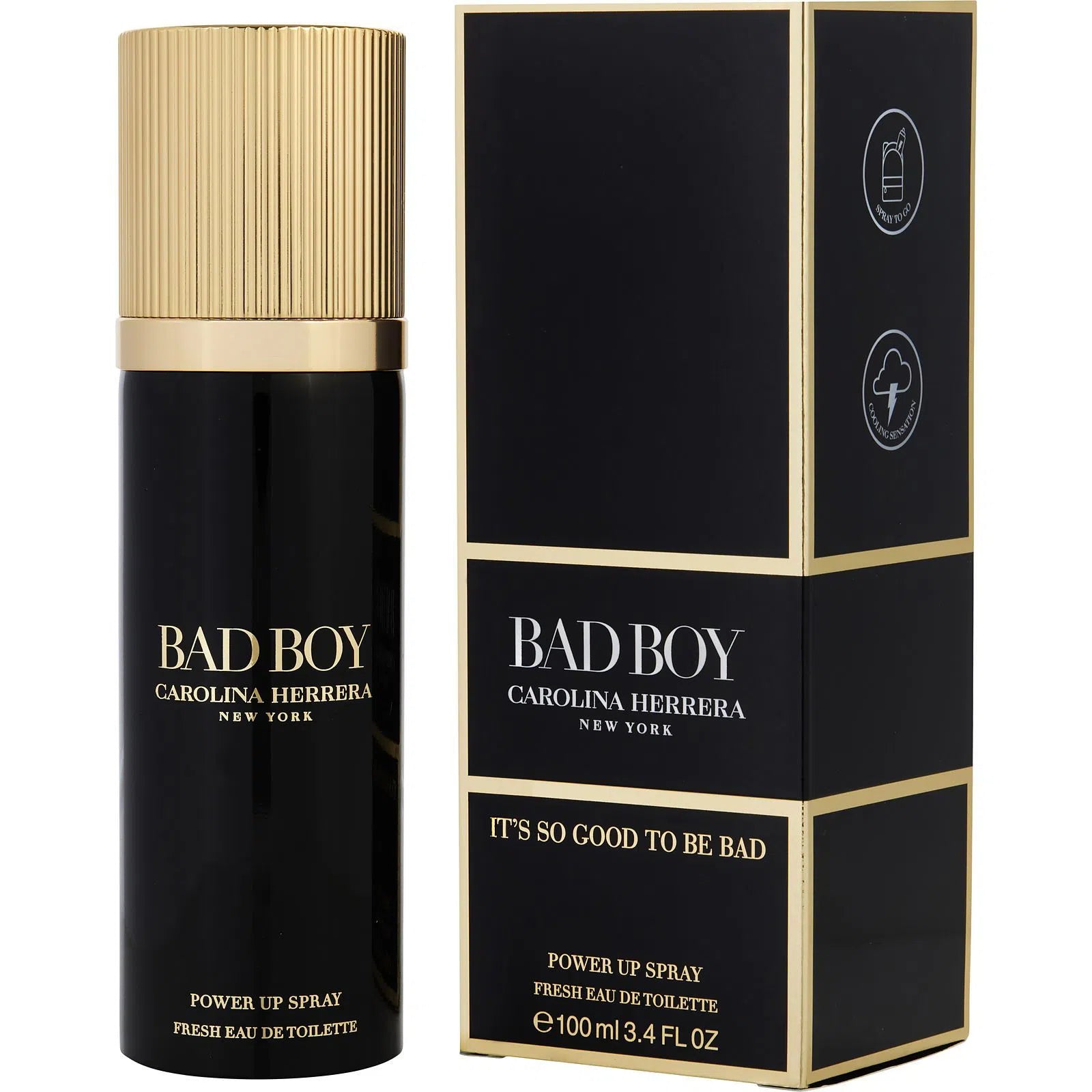 Desodorante Carolina Herrera Bad Boy Deodorant (M) / 100 ml - 8411061958544- Prive Perfumes Honduras