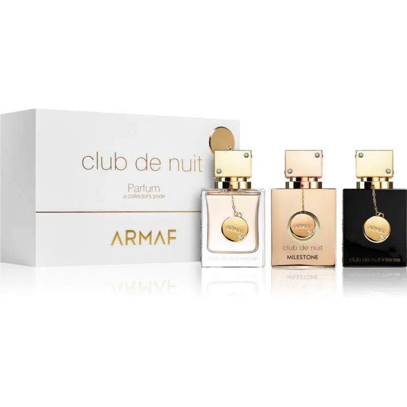 Estuche Armaf Club de Nuit Collector´s Pride Parfum (W) / 3 Pc SP 30 ml: SP 30ml; SP 30 ml - 6294015148343- Prive Perfumes Honduras