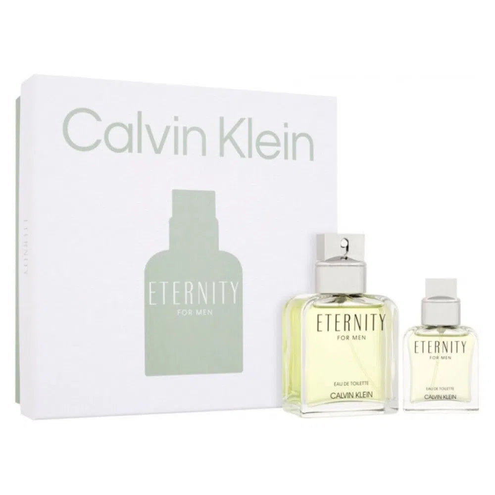Estuche Calvin Klein Eternity EDT (M) / 2 Pc SP 100 ml; SP 30 ml - 3616304104701- Prive Perfumes Honduras
