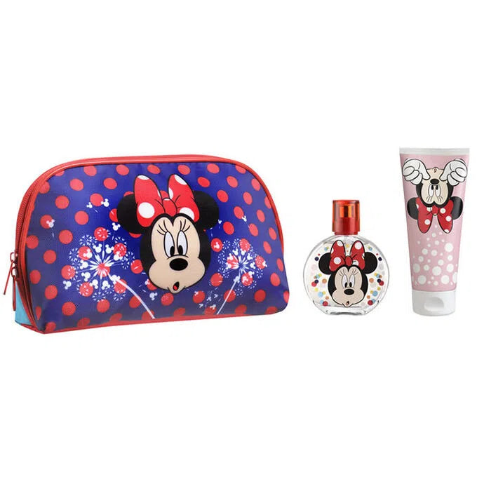 Estuche Disney Minnie Mouse Dopp Kit EDT (G) / 2 Pc SP 50 ml; SG 50 ml; Bag - 8411114089751- Prive Perfumes Honduras
