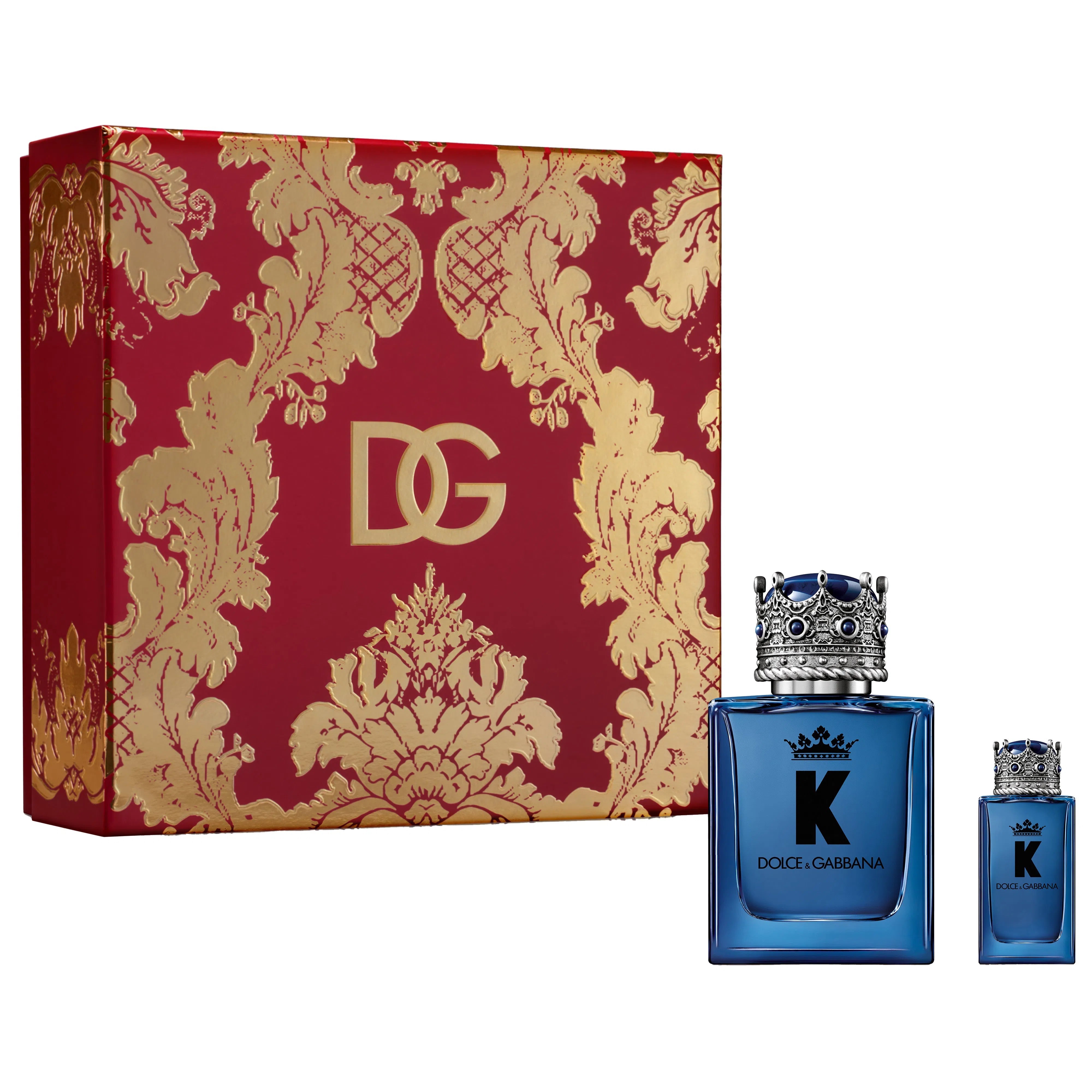 Estuche Dolce & Gabbana K EDP (M) / 2 Pc SP 50 ml; Mini - 8057971187379- Prive Perfumes Honduras