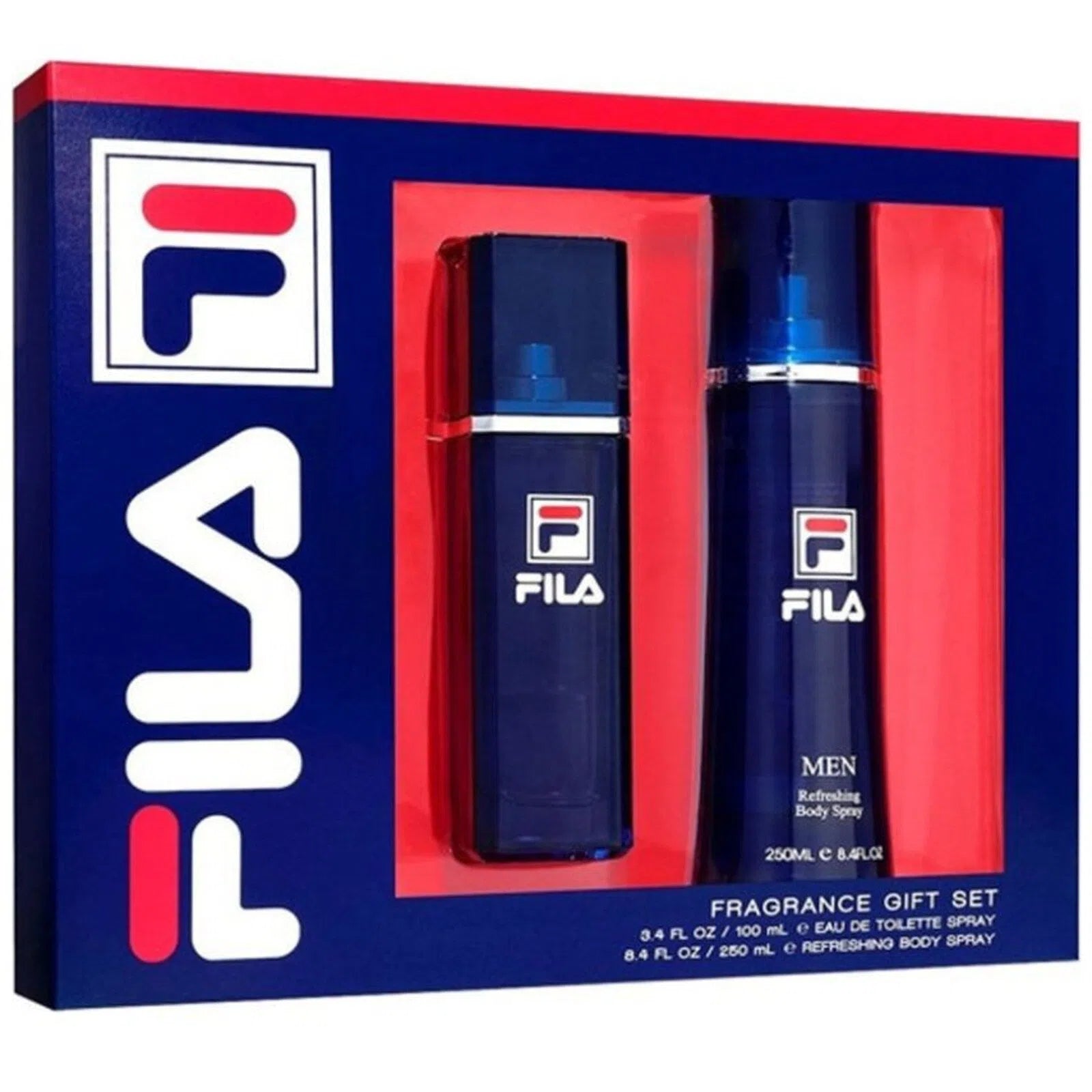 Estuche Fila For Men EDT (M) / 2 Pc SP 100ml; BS 250ml - 840172700021- Prive Perfumes Honduras