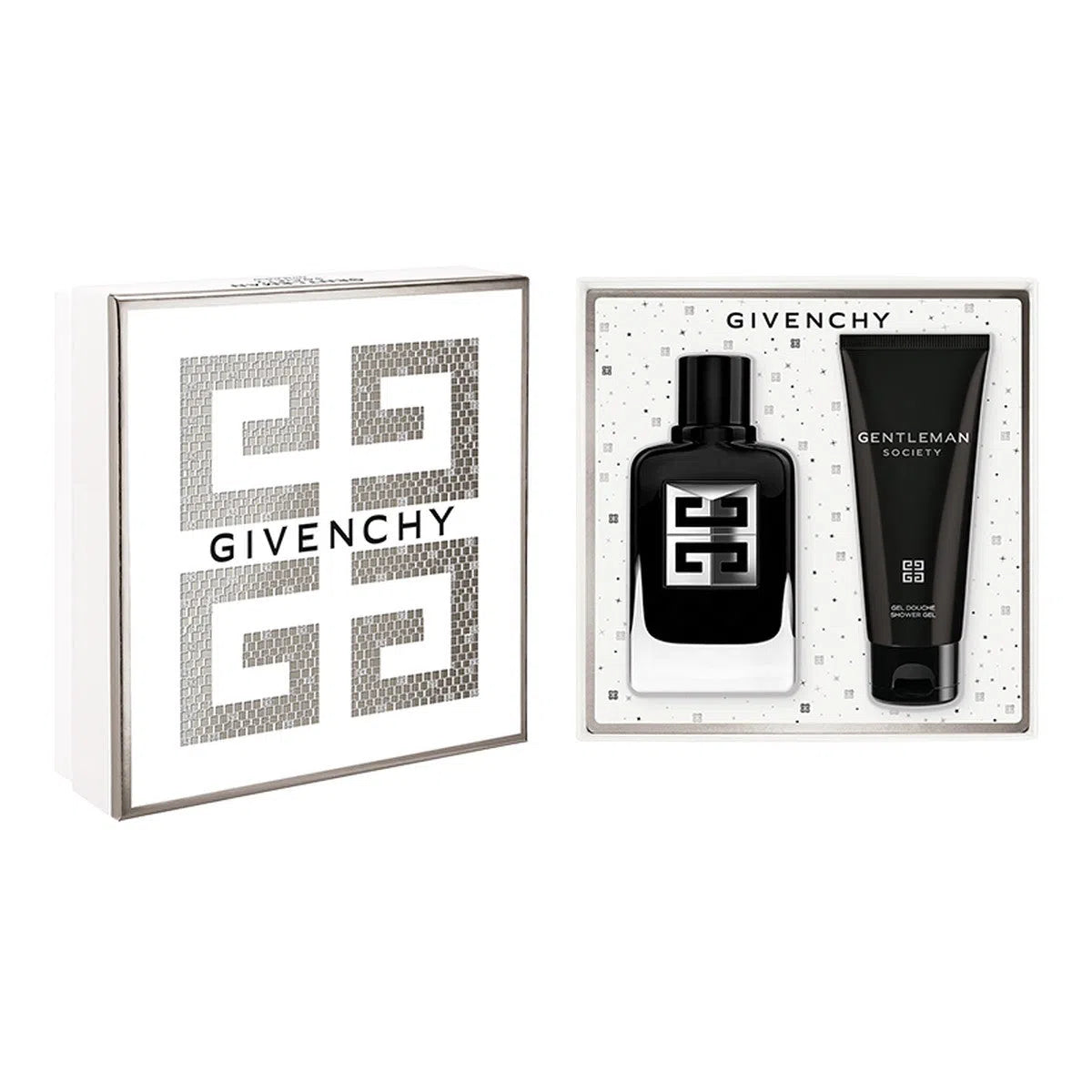 Estuche Givenchy Gentleman Society EDP (M) / 3 Pc SP 60 ml; SG 75 ml - 3274872476899- Prive Perfumes Honduras