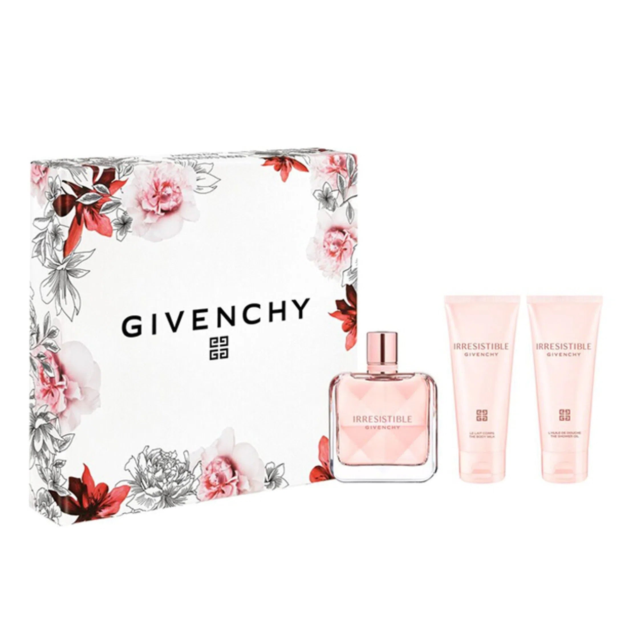 Estuche Givenchy Irresistible EDP (W) / 3 Pc SP 80 ml; BL 75 ml; SG 75 ml - 3274872467323- Prive Perfumes Honduras