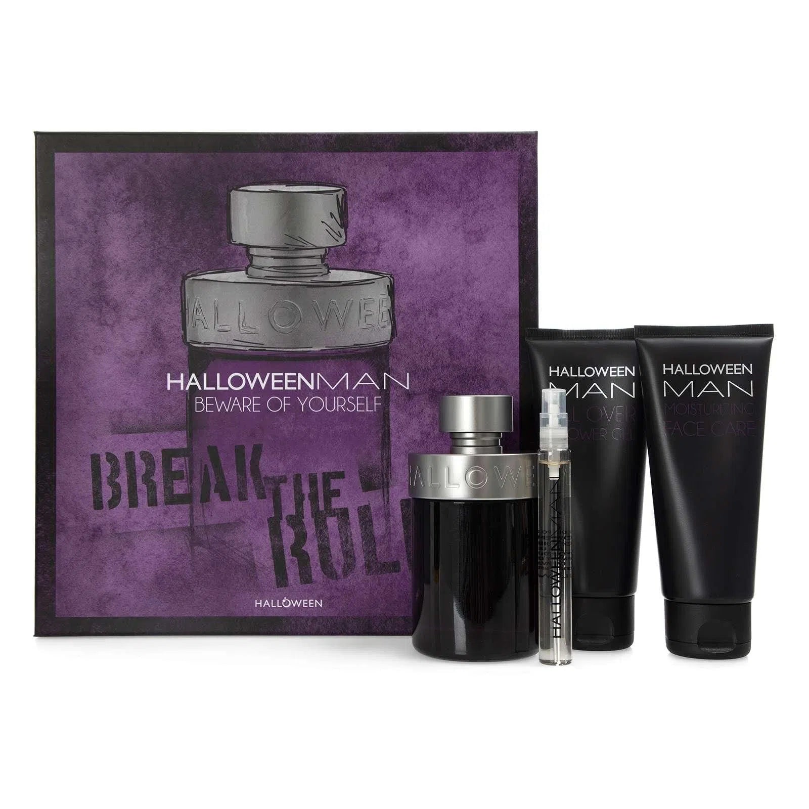 Estuche J Del Pozo Halloween Man EDT (M) / 4 Pc SP 125 ml; SG 100 ml; Face Cream 100 ml; SP 10 ml - 8431754007885- Prive Perfumes Honduras