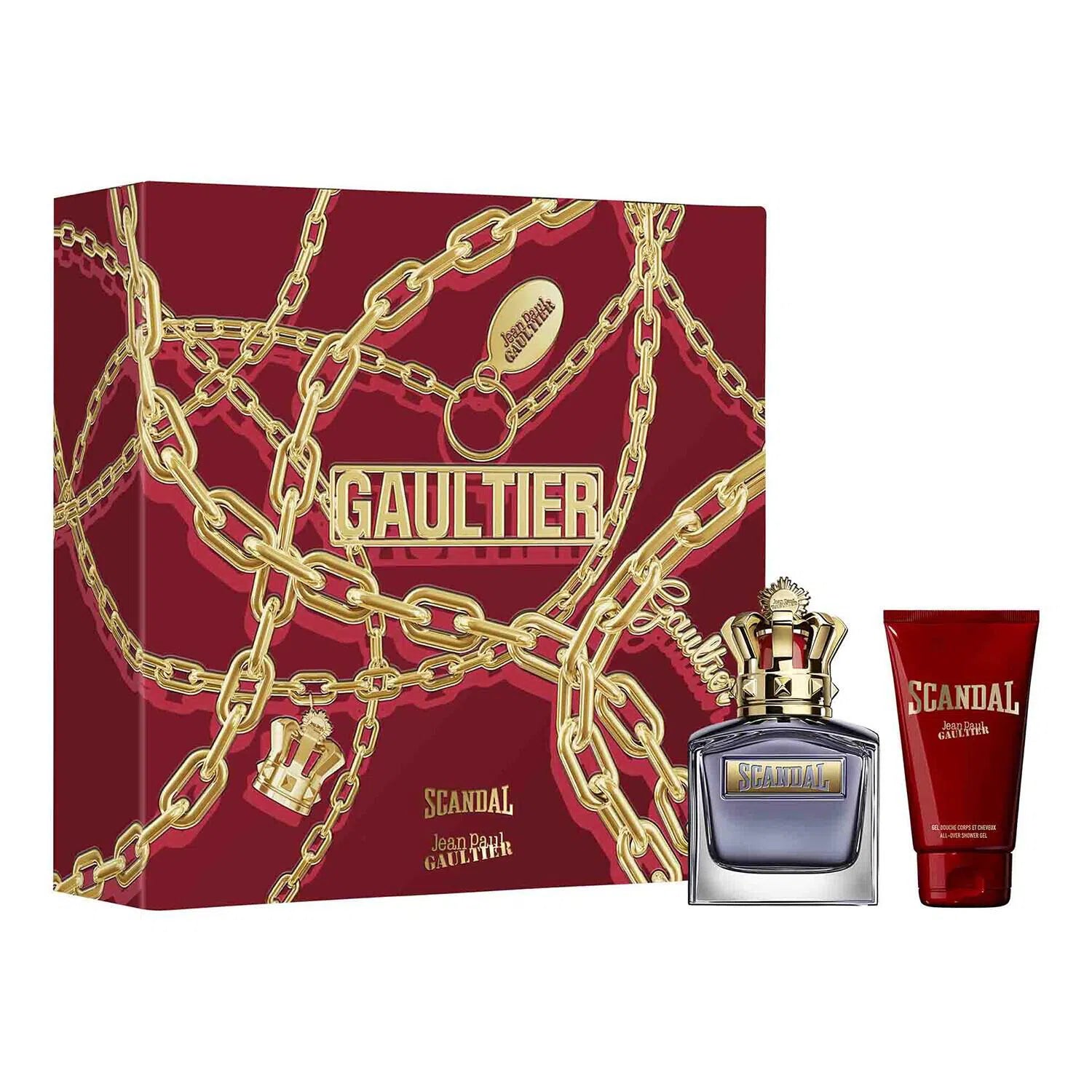 Estuche Jean Paul Gaultier Scandal Him EDT (M) / 2 Pc SP 100 ml; SG 75 ml - 8435415082624- Prive Perfumes Honduras