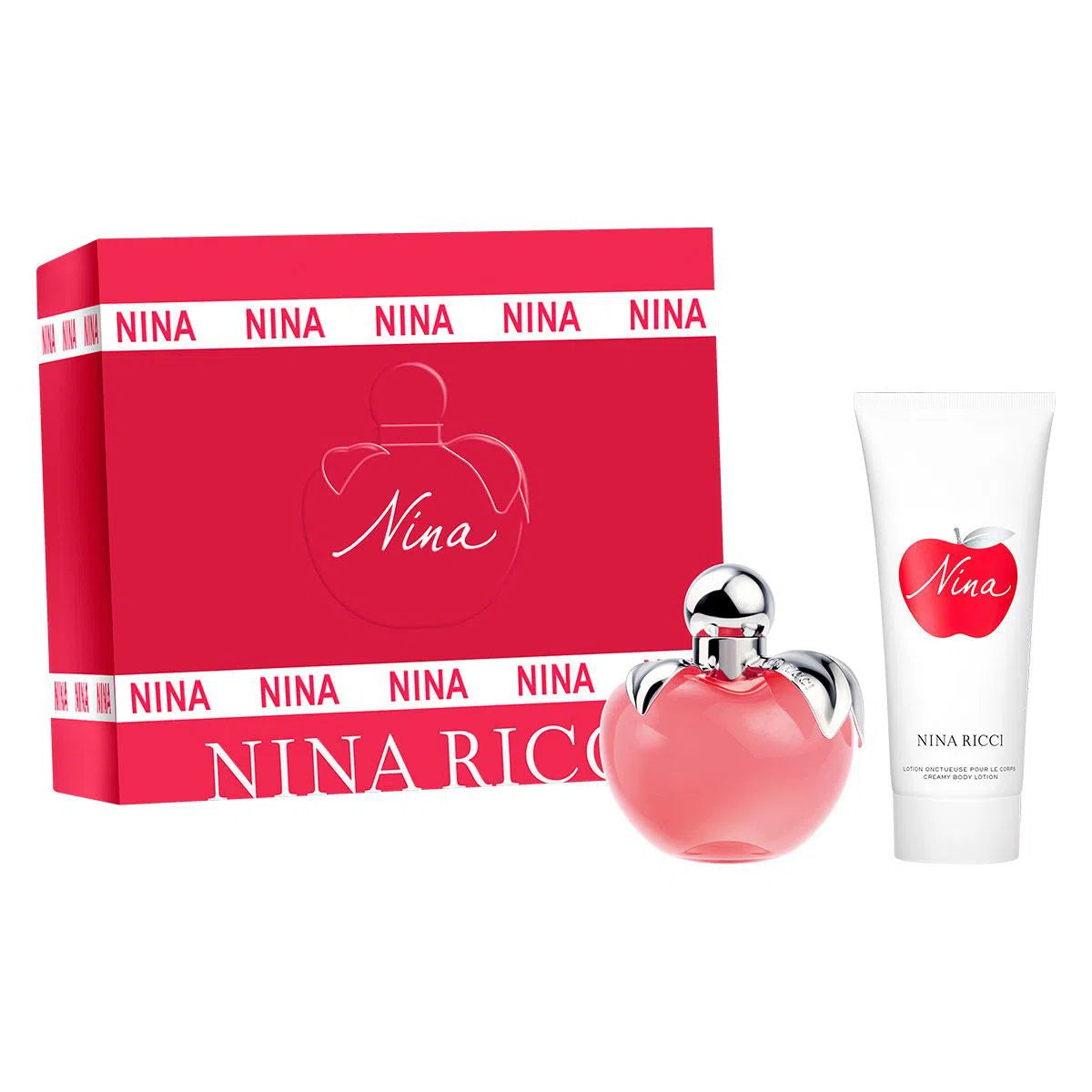 Estuche Nina Ricci Nina EDT (W) / 2 Pc SP 80 ml; BL 100 ml - 3137370359333- Prive Perfumes Honduras