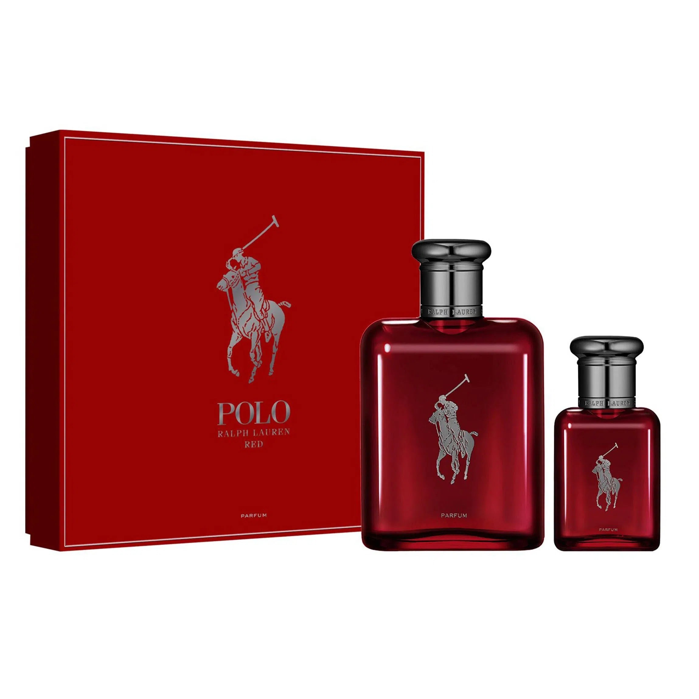 Estuche Ralph Lauren Polo Red Parfum (M) / 2 Pc SP 125 ml; SP 40 ml - 3605972903907- 1 - Prive Perfumes Honduras
