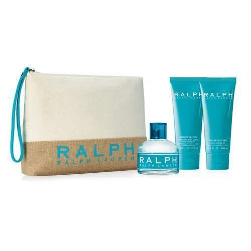 Estuche Ralph Lauren Ralph EDT (W) / 4 Pc SP 100 ml; BL 100 ml; SG 100 ml; Bag - 3605972818652- Prive Perfumes Honduras