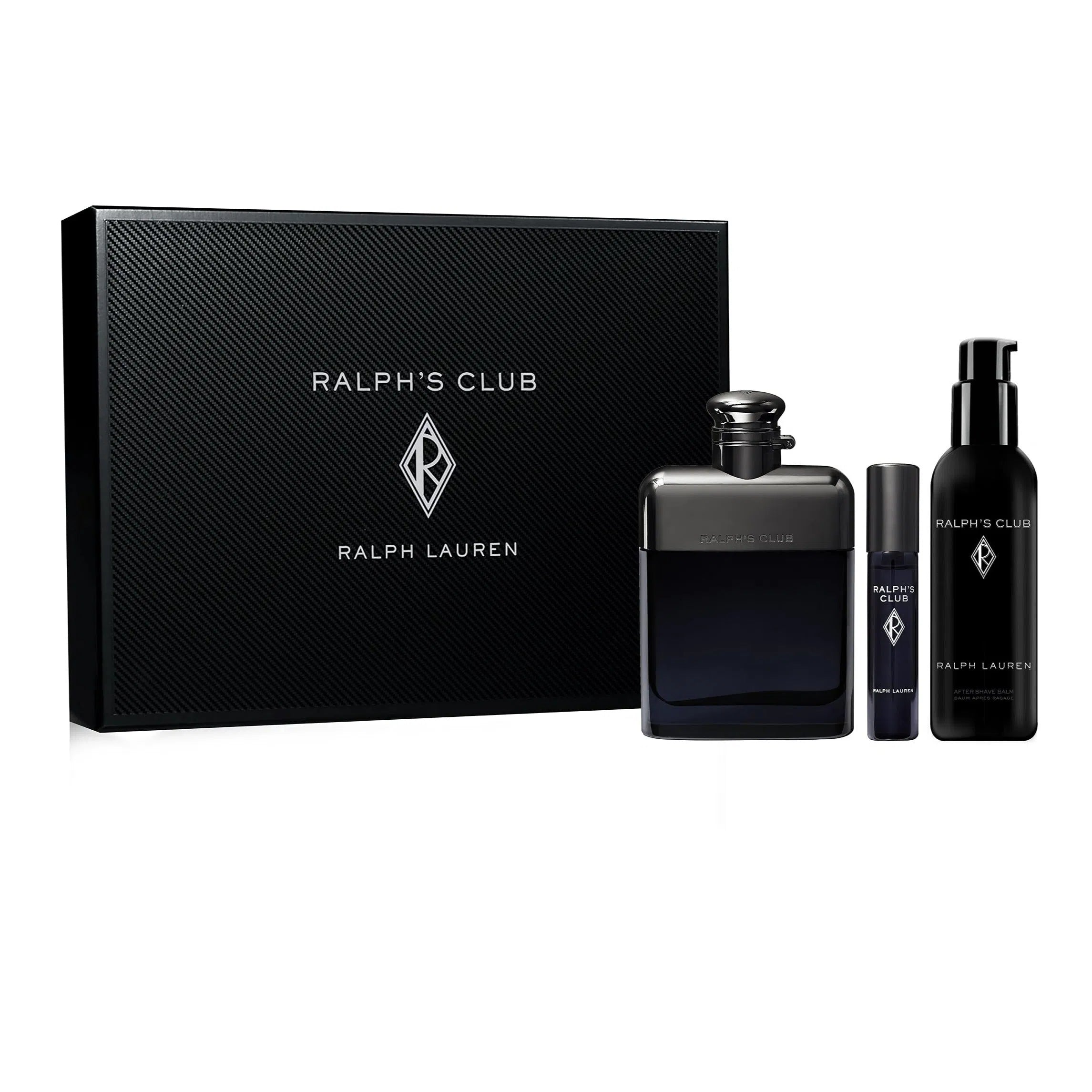 Estuche Ralph Lauren Ralph's Club EDP (M) / 3 Pc SP 100 ml; AS 75 ml; SP 10 ml - 3605972818539- Prive Perfumes Honduras