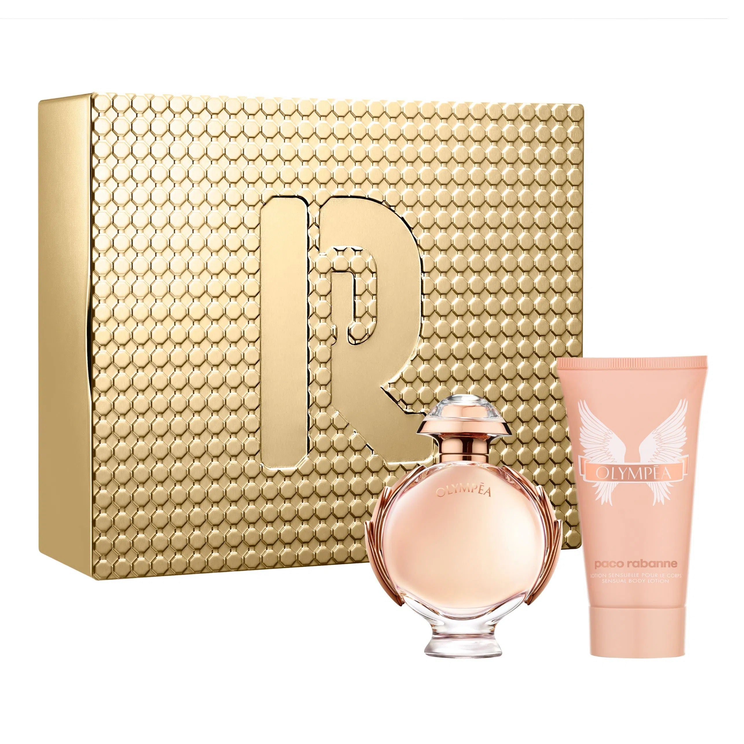  Paco Rabanne Olympea EDP (W) / 2 Pc SP 80 ml; BL 100 ml - 3349668628353- Prive Perfumes Honduras