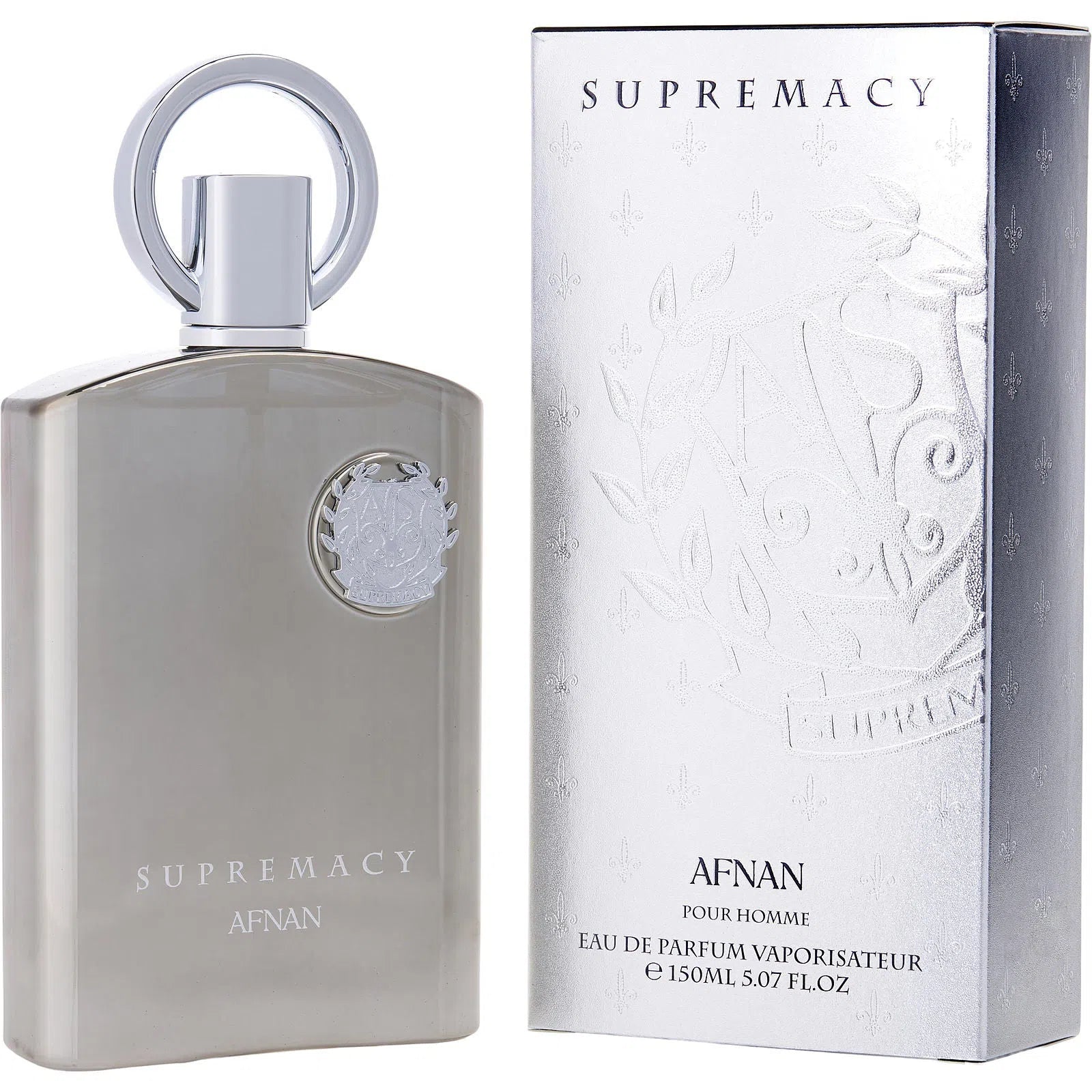 Perfume Afnan Supremacy Silver EDP (M) / 150 ml - 6290171072751- Prive Perfumes Honduras