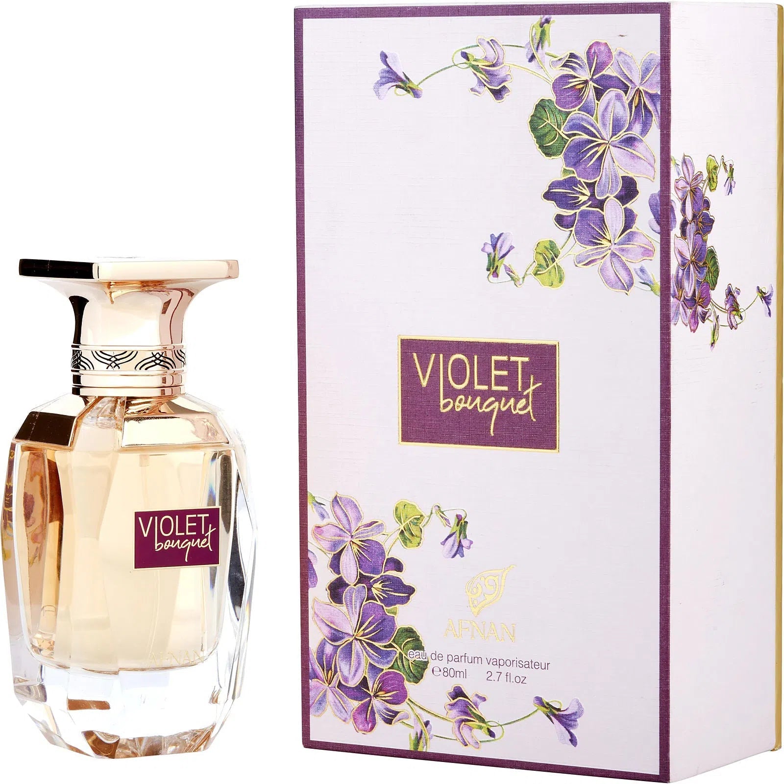 Perfume Afnan Violet Bouquet EDP (W) / 80 ml - 6290171040675- Prive Perfumes Honduras