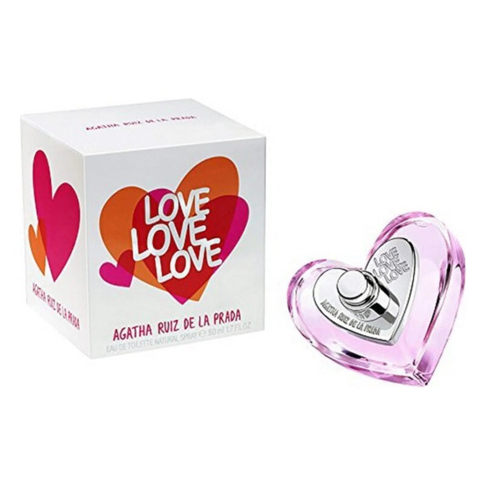 Perfume Agatha Ruiz De La Prada Love Love Love EDT (W) / 80 ml - 8410225524588- Prive Perfumes Honduras