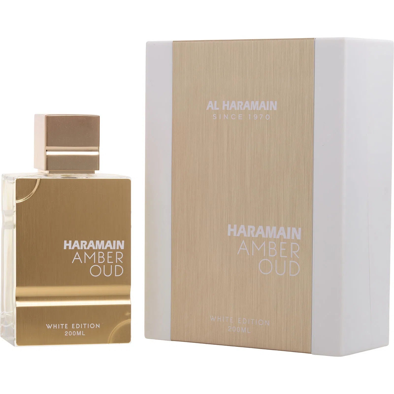 Perfume Al Haramain Amber Oud White EDP (U) / 200 ml - 6291100130474- 1 - Prive Perfumes Honduras
