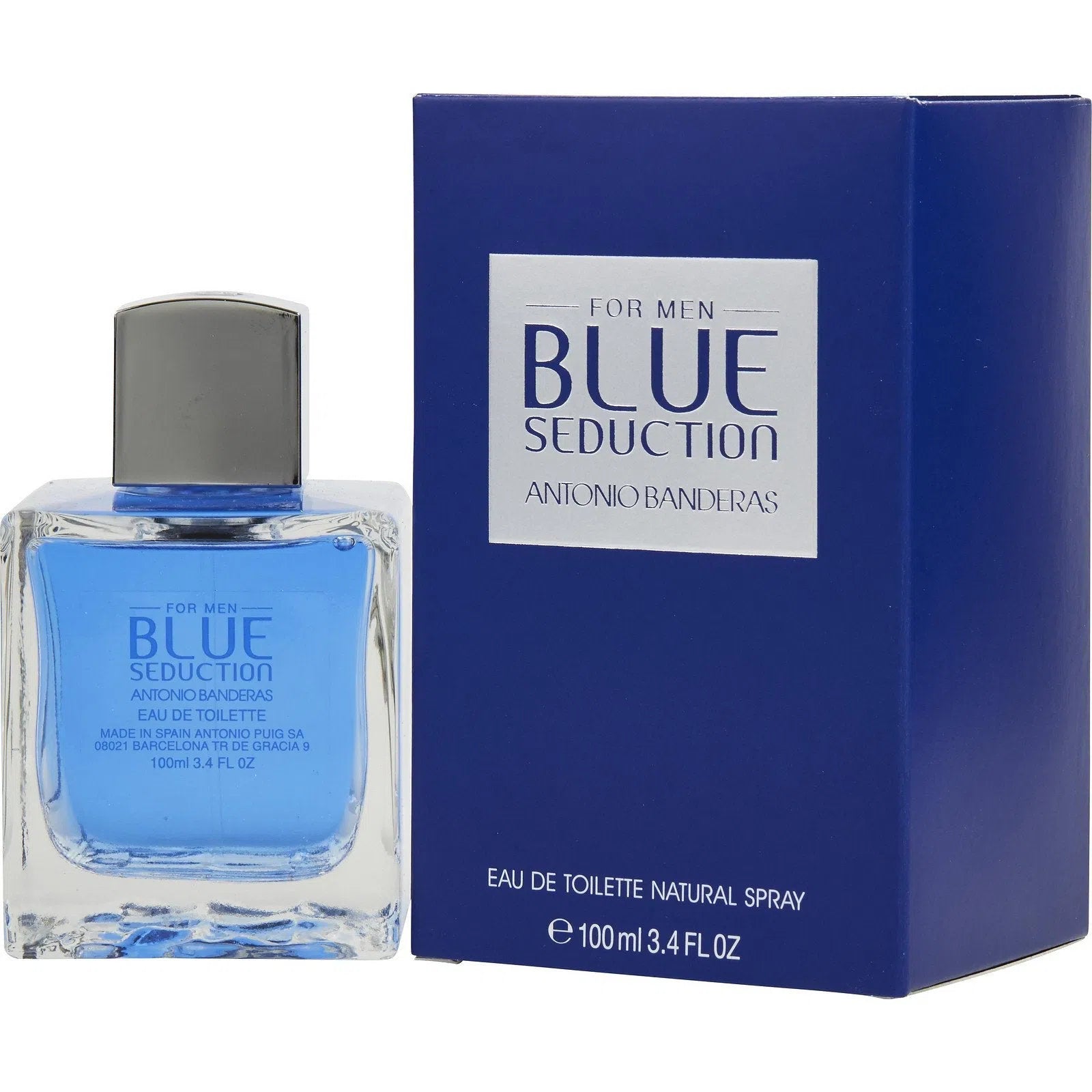 Perfume Antonio Banderas Blue Seduction EDT (M) / 100 ml - 8411061636268- Prive Perfumes Honduras