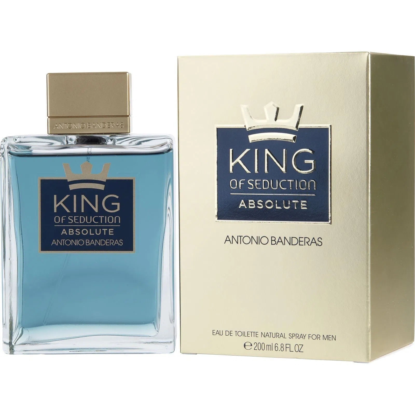 Perfume Antonio Banderas King of Seduction Absolute EDT (M) / 200 ml - 8411061829530- Prive Perfumes Honduras