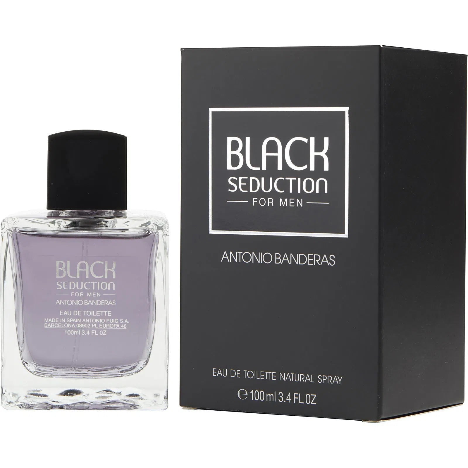 Perfume Antonio Banderas Seduction in Black EDT (M) / 100 ml - 8411061695951- Prive Perfumes Honduras