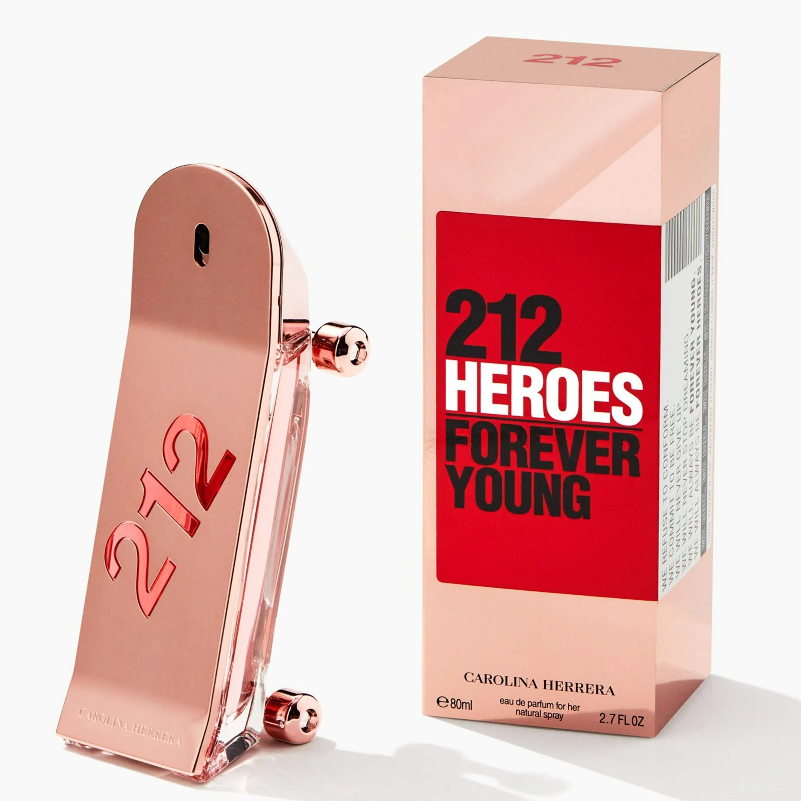 Perfume Carolina Herrera 212 Heroes For Her EDP (W) / 80 ml - 8411061994696- Prive Perfumes Honduras