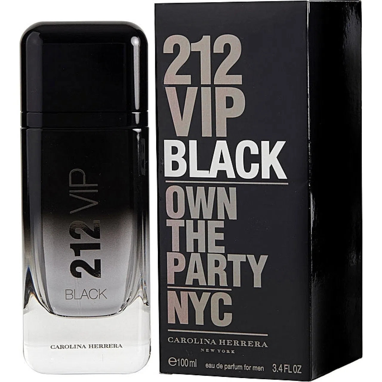 Perfume Carolina Herrera 212 VIP Black EDP (M) / 100 ml - 8411061043844- Prive Perfumes Honduras