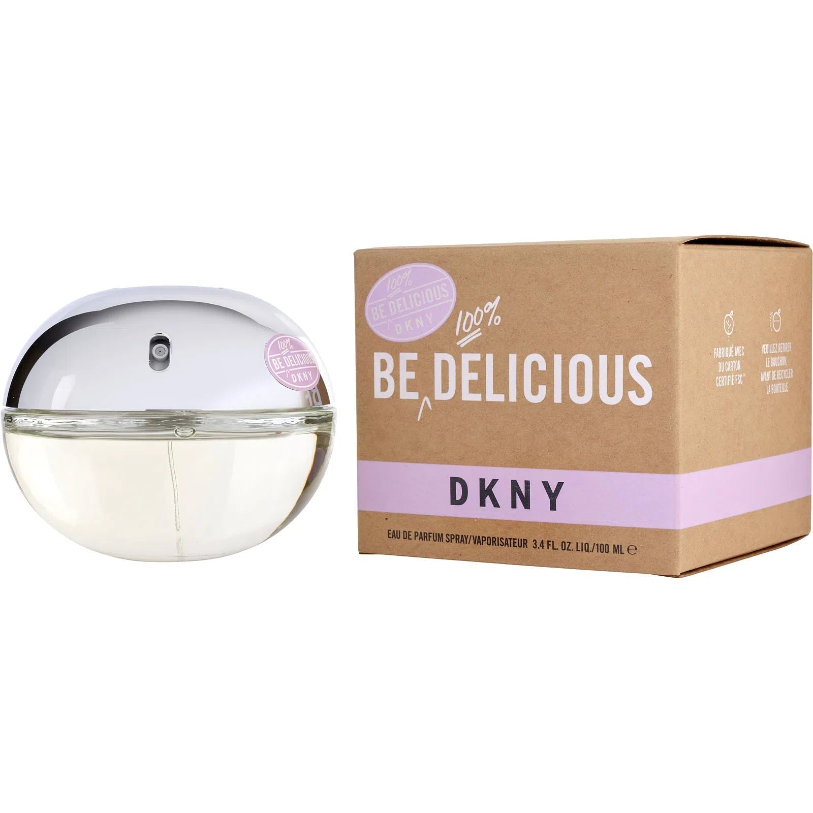 Perfume DKNY Be 100% Delicious EDP (W) / 100 ml - 085715950055- Prive Perfumes Honduras