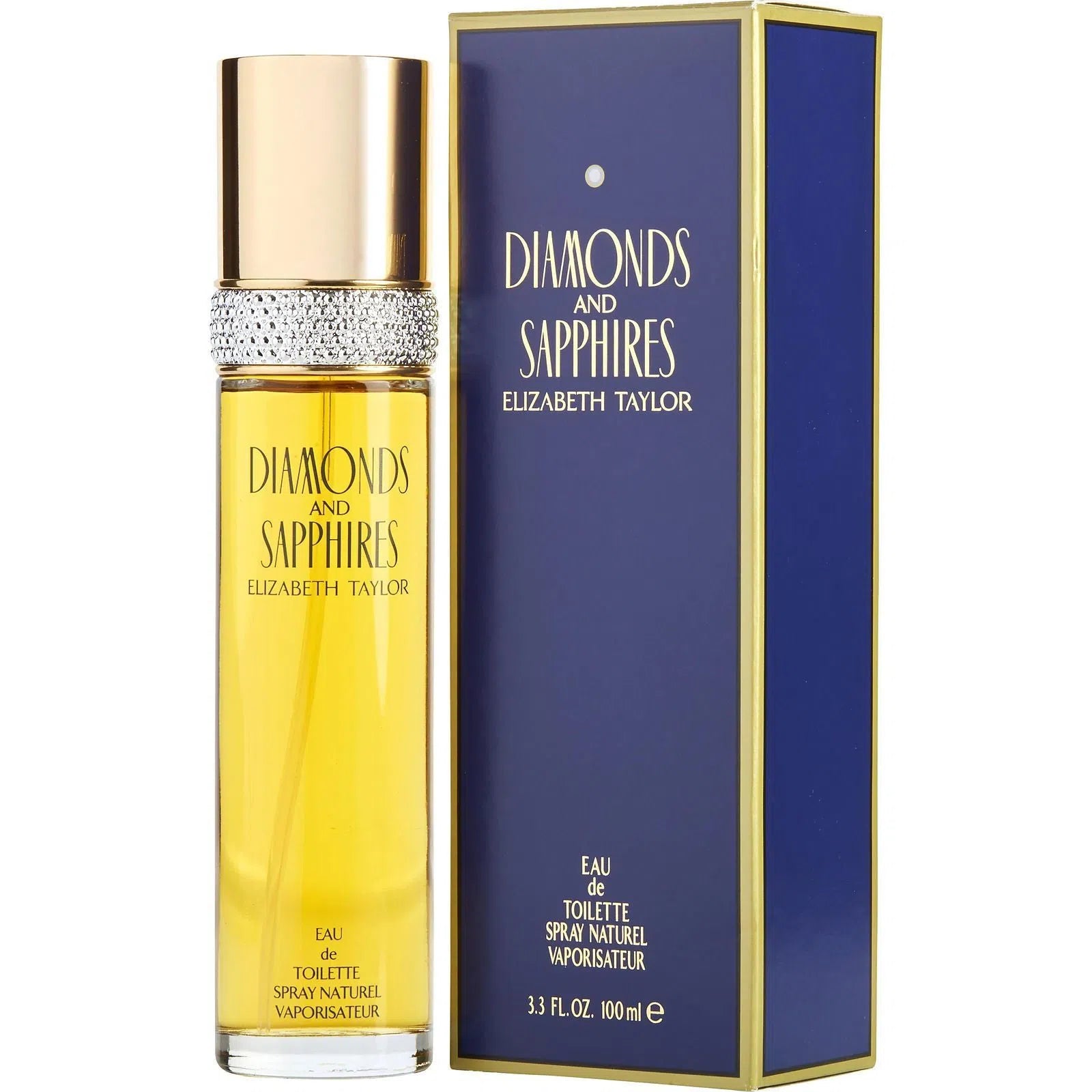 Perfume Elizabeth Taylor Diamond & Sapphires EDT (W) / 100 ml - 719346450409- Prive Perfumes Honduras