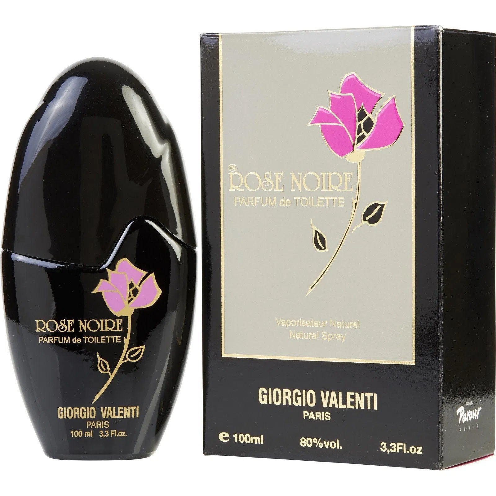 Perfume Giorgio Valenti Rose Noire EDT (W) / 100 ml - 3610400001391- Prive Perfumes Honduras