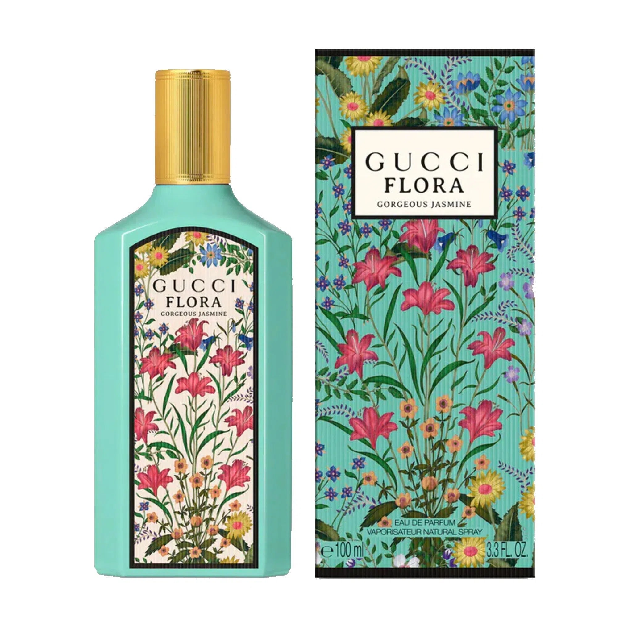 Perfume Gucci Flora Gorgeous Jasmine EDP (W) / 100 ml - 3616303048181- Prive Perfumes Honduras