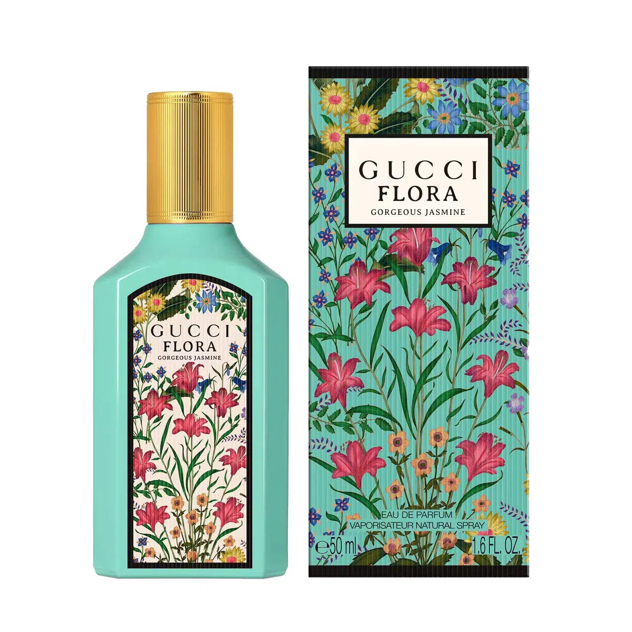 Perfume Gucci Flora Gorgeous Jasmine EDP (W) / 50 ml - 3616302968534- Prive Perfumes Honduras