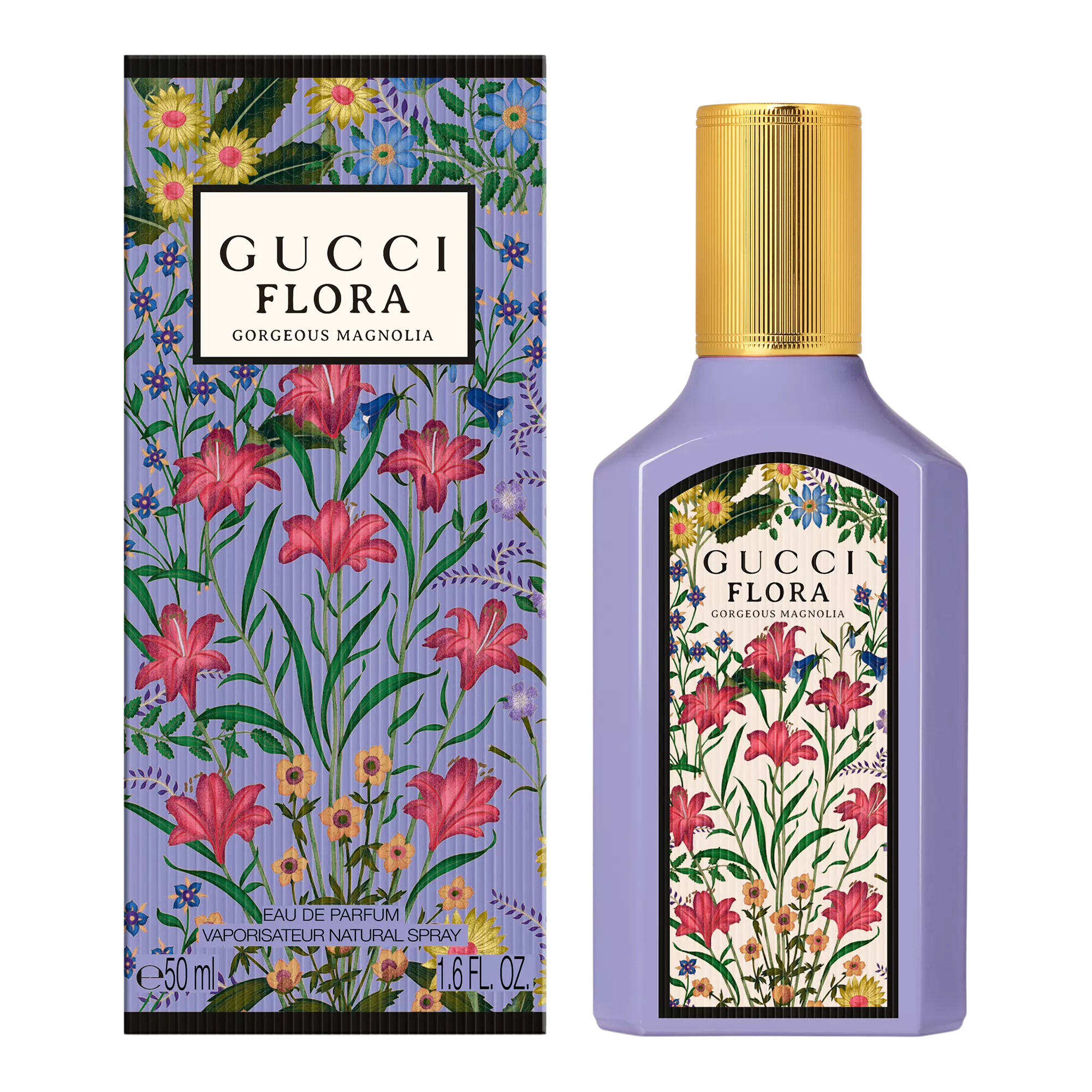 Perfume Gucci Flora Gorgeous Magnolia EDP (W) / 50 ml - 3616303470906- Prive Perfumes Honduras